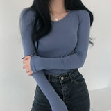フリースドスクープネックトップ / Fleeced Scoop Neck Top