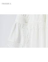 Celeste Double Lace Chiffon Dress