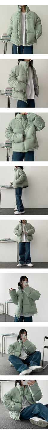 Mond colored padded jumper