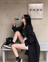 [BELLIDE MADE] long fish tail mods jacket