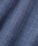 デニムツイルテクスチャーシャツ/Denim Twill Texture Shirt S120 Light Indigo