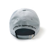 ゴシックベースボールキャップ / 22 GOTHIC BASEBALL CAP GREY BLUE / BLACK