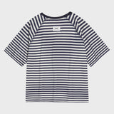 STRIPE RAGLAN LOGO T-SHIRT (6568438694006)