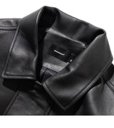 ラムスキンオーバーフィットボンバージャケット/LAMSKIN OVERFIT BOMBER JACKET
