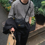 ボーダーラグランショートスリーブTシャツ