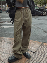 (UNISEX) ジャスティンカーゴワイドパンツ