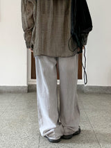 ホンダ アイスウォッシング 夏生地 ロング ワイド デニム パンツ /Honda Ice Washing Summer Fabric Long Wide Denim Pants