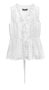 Shirring blouse 