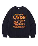 CITY BLUES SWEATSHIRT NAVY(CV2ESUM441A)