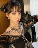 ミスティックシャーリングドレスセット/[Aespa Winter] 250. Mystic shirring dress set