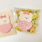 Heart sticky memo (50 sheets) (6690132951158)