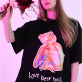 DOMINANT BEER BELLY BEAR T-SHIRTS_BLACK (6573790658678)