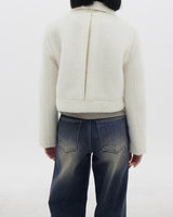 モヘアクロップジャンパー / Mohair Crop Jumper (2color)