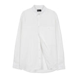 ナイロンユーティリティポケットランドリーシャツ / NYLON UTILITY POCKET LAUNDRY SHIRT WHITE