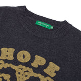 HTT ウールニット / HTT Wool Knit_Black