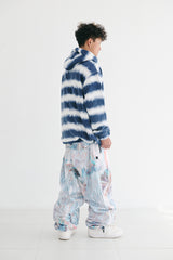 タイダイフーディ / BSR2223FWPO009 BS TIE-DYE HOODIE NAVY