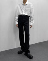 モネルトバックバンディングスラックス/MO NELT Back Banding Slacks (Set - Up / 2 colors)