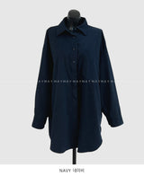 Peach Napping Oversized Fit Shirt