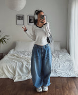 (ユニセックス) ゲットーマキシワイドデニム / (UNISEX) Getto Maxi Wide Denim