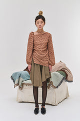 リボンレースアップローファー / ribbon lace-up loafers