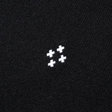 Check logo side pocket cardigan C5 Black (6615966285942)