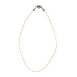 ワンタッチデイリースワロフスキーパールネックレス/Onetouch Daily Swarovski Pearl Necklace(3&4mm)2