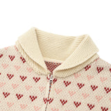 カウチンウールショールカラーカーディガン／COWICHAN WOOL SHAWL COLLAR CARDIGAN [IVORY]