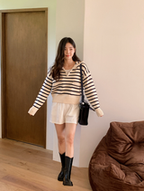 コーデュロイバンディングショートパンツ (3color)