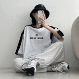 シカラップカラー半袖Tシャツ / Cica Wrap Color Short Sleeve Tee