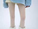 Ribbon see-through stockings