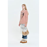 WITTY BUNNY NOMAD JACQUARD KNIT [PINK]