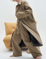 Loose Fit Single-Breasted Coat(3 color) (6596179427446)
