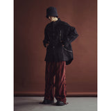 レクシオンカーブドジップオーバーシャツ / REXION CURVED ZIP-OVER SHIRT_BK