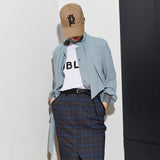 LUIS SCARF BLOUSE, MINT BLUE (6633604612214)