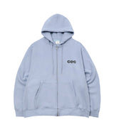 CEC ジップアップフーディ(SKY BLUE/起毛)