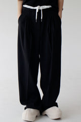オビカラーマッチングマルチスラックス/Obi Color Matching Multi Slacks (2color)