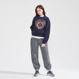ナッピングサンタアナクロップスウェットシャツ/NAPPING SANTA ANA CROP SWEATSHIRT_DARK NAVY