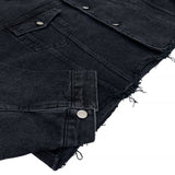 LNカッティングクロップドジーンジャケット/LN Cutting Cropped Jean Jacket (3 colors)