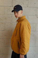 タイディパッディングジャンパー/BSR2223FWJK017 TIDY PADDING JUMPER MUSTARD