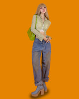 フートロングショルダーバッグ / hoot long shoulder bag (3color)