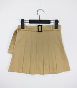 ベディ ベルト プリーツ スカート / Bedy Belt Pleated Skirt (3color)