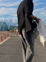 ビンテージワイドデニムパンツ