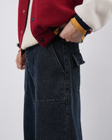 ロットインディゴファティーグデニムジーンズ/lot indigo fatigue denim jeans