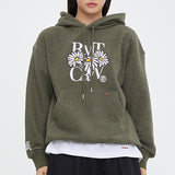 オクシーデイジーパーカー / OXEYE DAISY HOODIE_MELANGE KHAKI