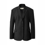 Single suit jacket - Black (6674895175798)