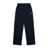 ミドルチェリーワイドスウェットパンツ／MIDDLE CHERRY WIDE SWEAT PANTS [BLACK]