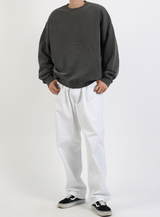 ロッコピグメントオーバーサイズフィットスウェットシャツ/Rocco Pigment Oversized Fit Sweatshirt_3color
