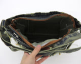 Tota Y2K Fringe Washed Denim Cross Bag