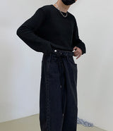 ベルベット ニット Tシャツ / DA Velvet Knit T-shirt (2 colors)