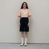 Navy Line Burmuda Pants